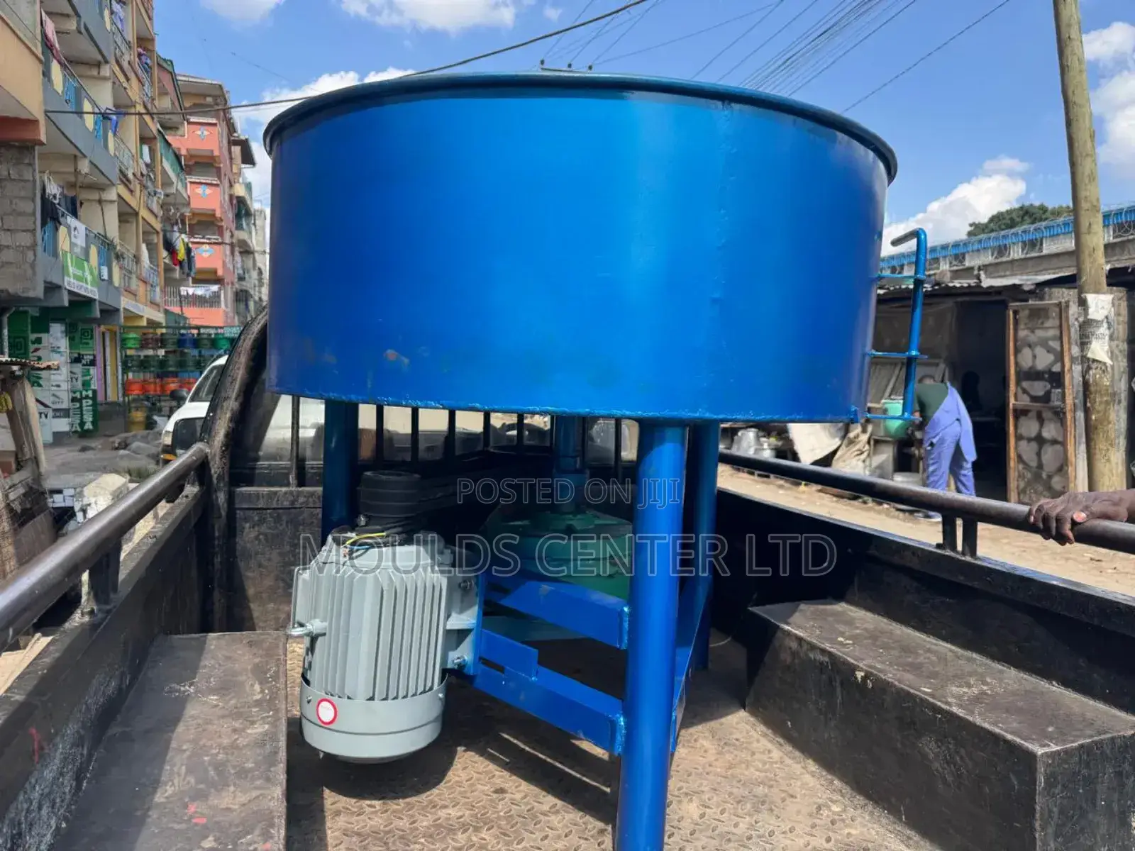 Pan Mixer Machine