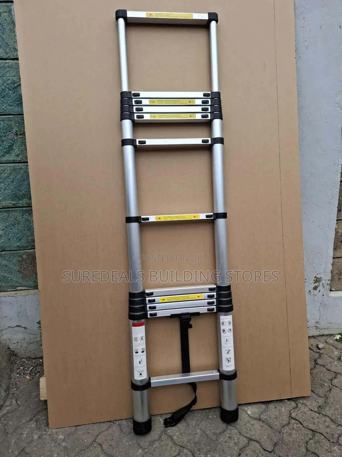 3.8m Portable Telescopic Ladder