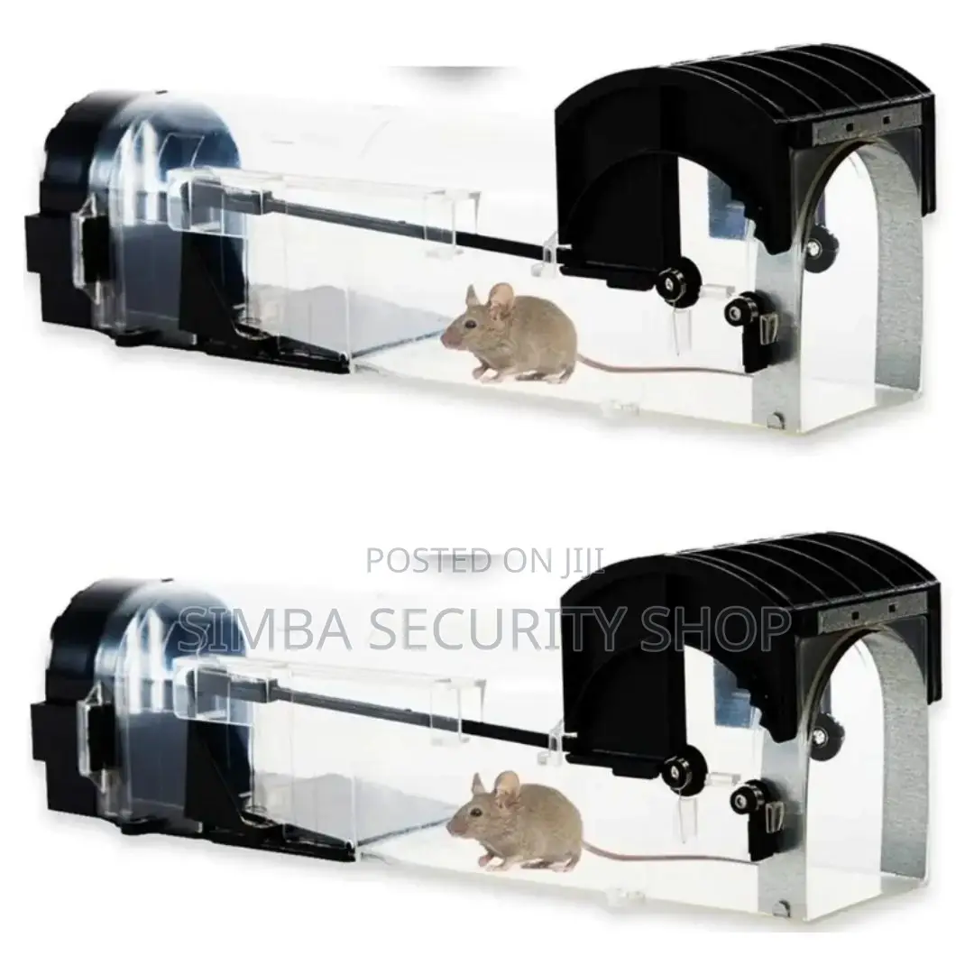 2 Pieces Smart Humane Mouse Rat Trap Cage Mice Reusable Pest