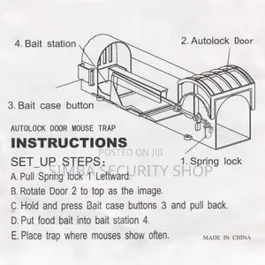 2 Pieces Smart Humane Mouse Rat Trap Cage Mice Reusable Pest