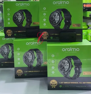 Oraimo Watch 5r 1.43'' Amoled Ip68 Smart Watch