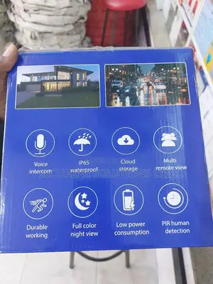 Smart Solar Camera + Lighting 2 in 1" System 11500 Wifi 4g