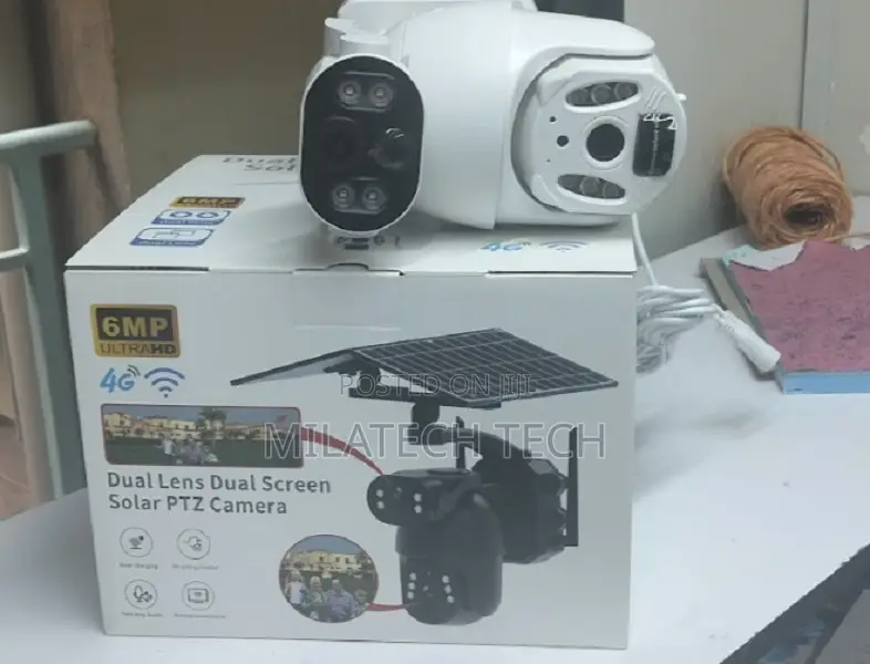 4g Double Panel Camera With Night Vision