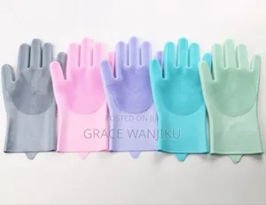 *✅ Multipurpose Silicone Washing Gloves