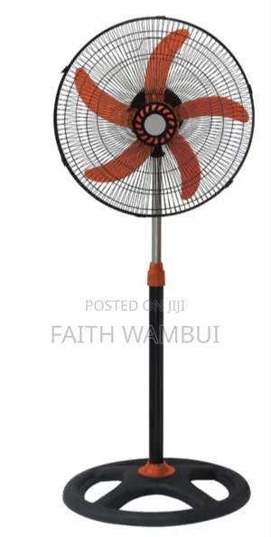 18"Stand Fan Heavy Duty Round Base