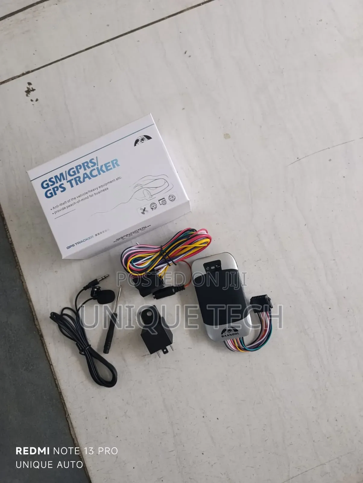 GSM + GPRS + GPS Tracker – 3-in-1 Car Safety System