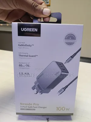 Brand New Ugreen Nexode Pro 100w 3-Port Gan Fast Charger