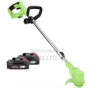 Compact Cordless Grass Cutter for Small Space Storage