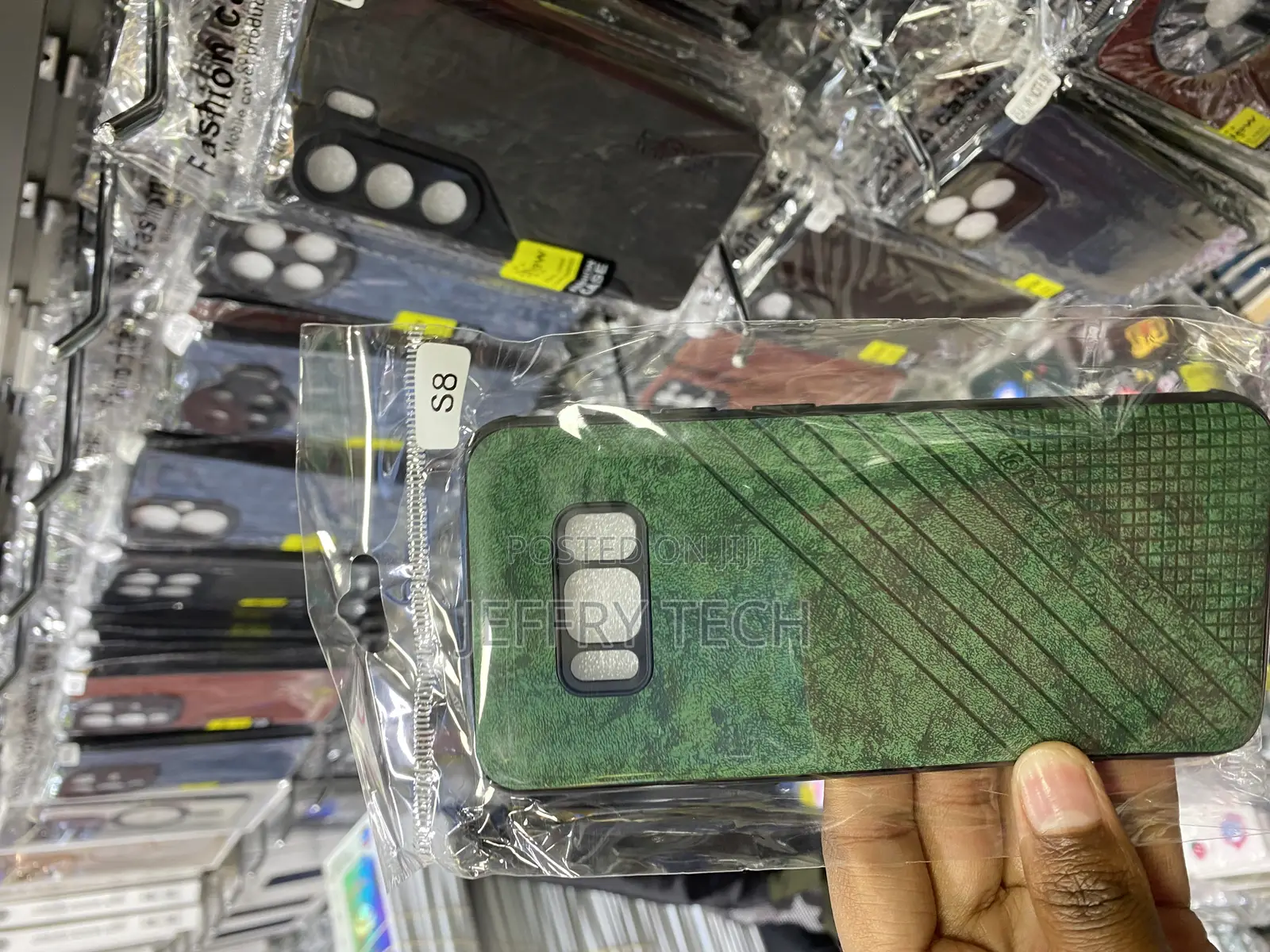 Dewert Leather Back Cover for Samsung Galaxy S8