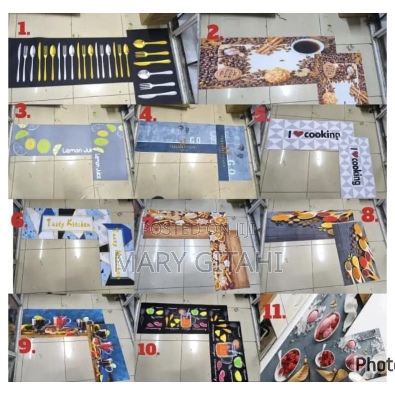  Kitchen Mats Absorbent , Backside Rubber