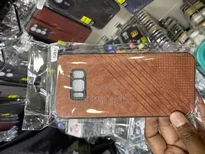 Minku Leather Back Cover for Samsung Galaxy S8+