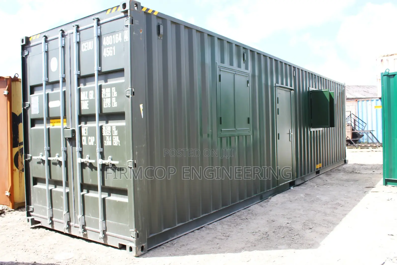 Modern Open-Plan Container Office