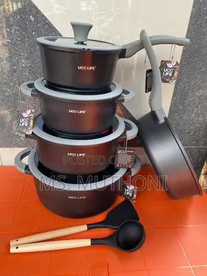 High Quality Granite Cookware Set.*