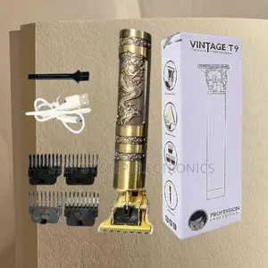 Usb Rechargeable Vintage T9 Hair Clipper Trimmer Shaver
