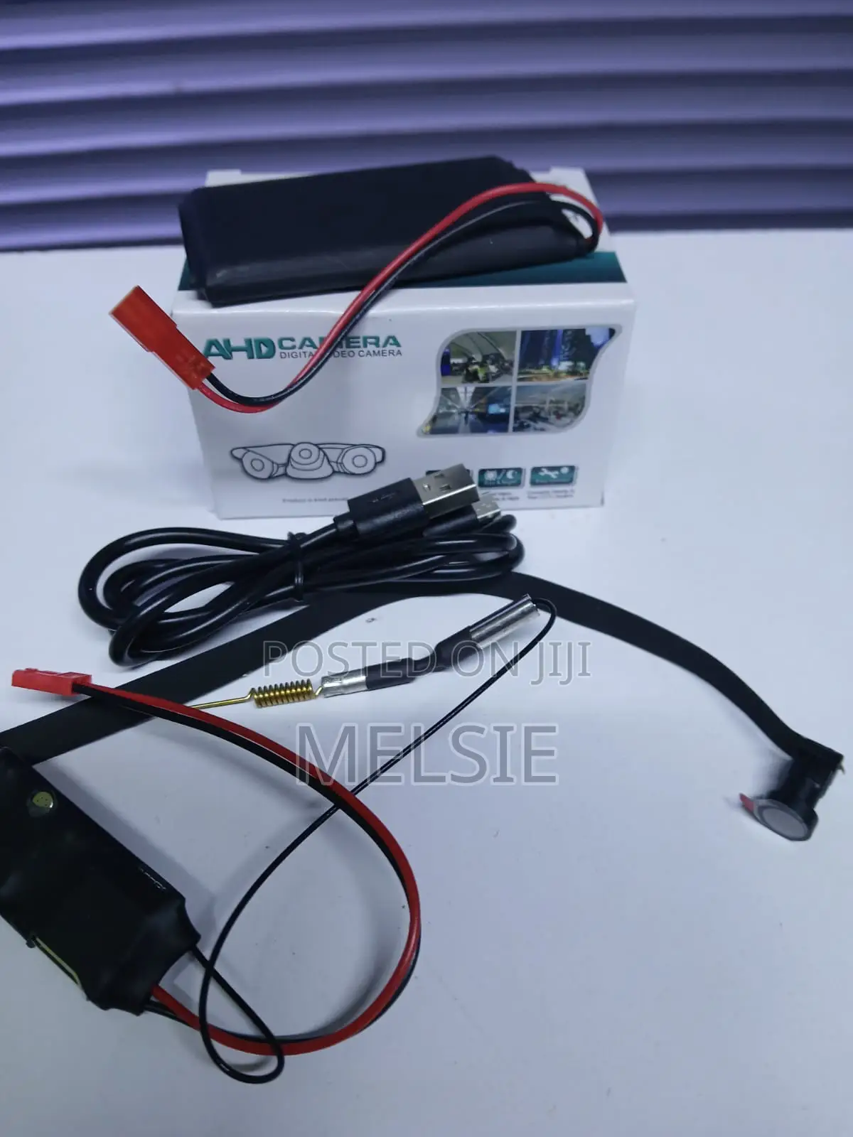 1080 Hidden Spy Camera Loop Recording and Storage