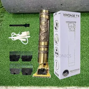 Beard Grooming Vintage T9 Hair Clipper Trimmer Shaver