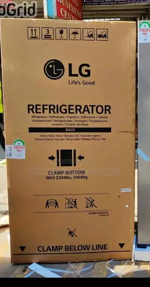 Lg Side by Side 519l No Frost Fridge With Touch Display