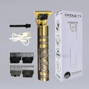 Plug and Play Vintage T9 Hair Clipper Trimmer Kinyozi Shaver