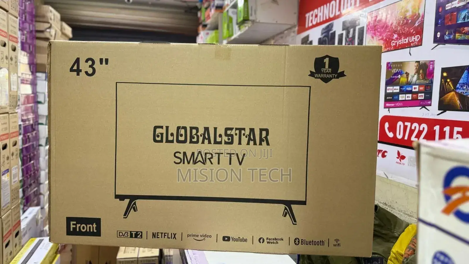 Globalstar 43 Inch Smart Smart Android Digital Tv* 