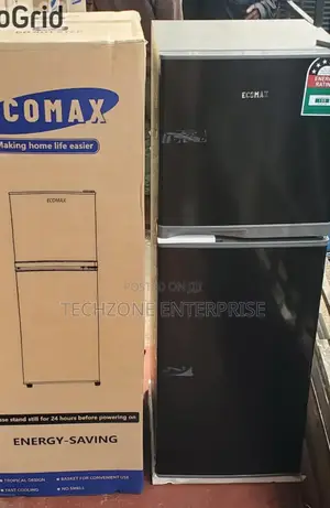 Ecomax 138 Litres Dark Silver CFC Free Double Door Fridge