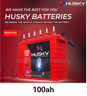 Husky 100ah Tall Tubular Battery