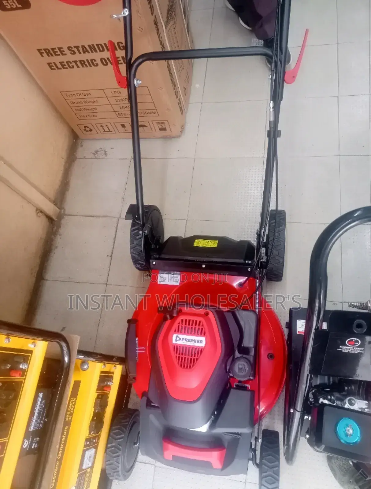 Grass Cutting Lawn Mower Machine