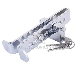 Auto. Car Padlock Security Lock Solid Steel 8 Hole Fitment