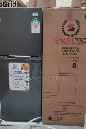 Smart Pro 212l No Frost Double Door Freezer Refrigerator