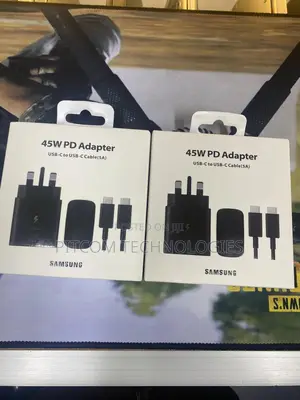 Samsung 45w Fast Charger With Type C to C Cable