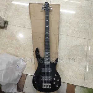 Ibanez 5 String Active Bass Black