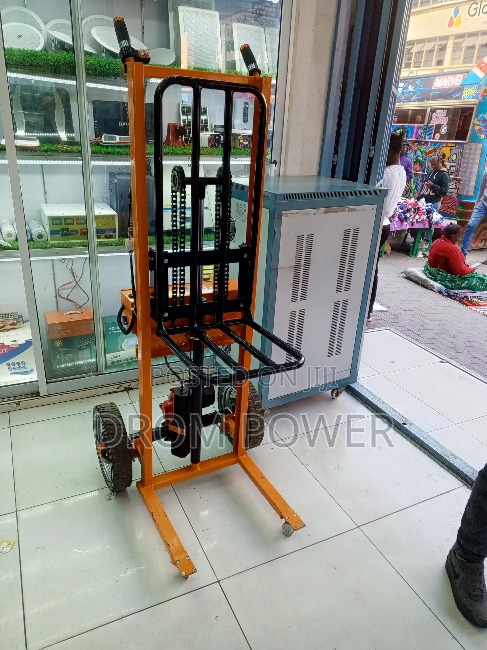 Electric Powered Hydraulic Trolley