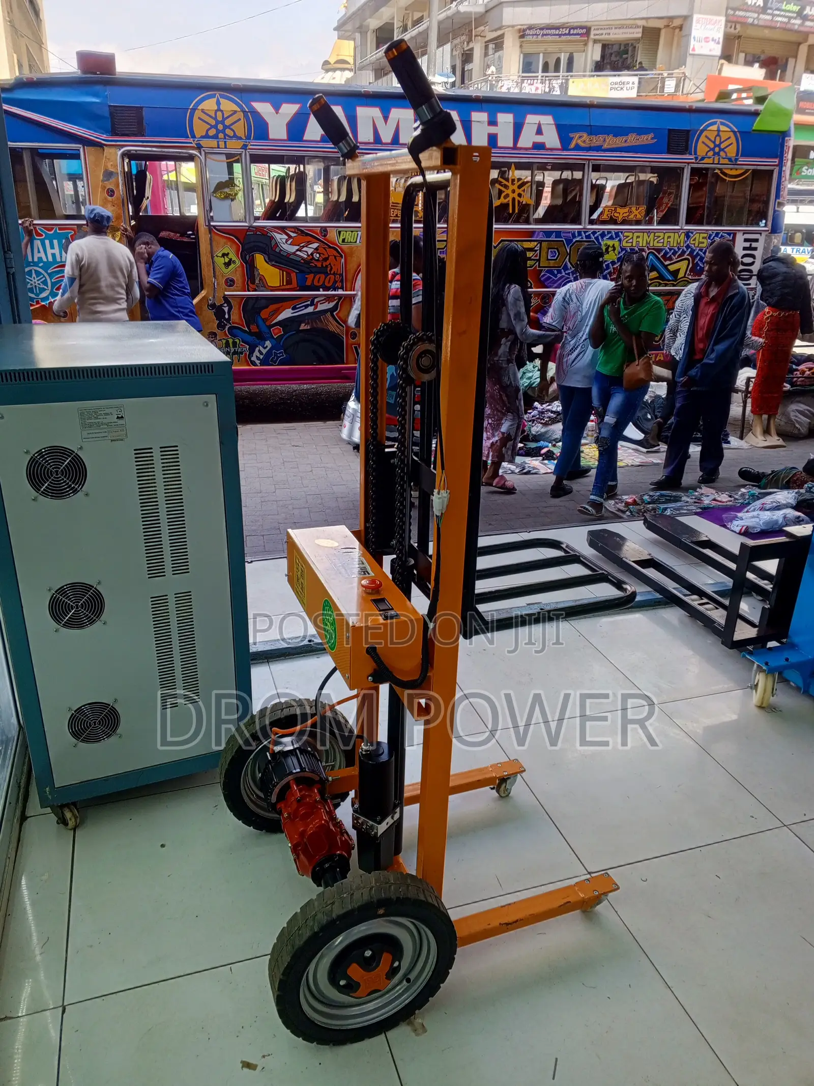 Electric Powered Hydraulic Trolley