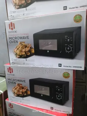 Hanmac 20 Litres Manual Black Microwave With 700 Watts