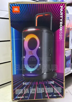 JBL Partybox 520 Portable Speaker Brand New Sealed