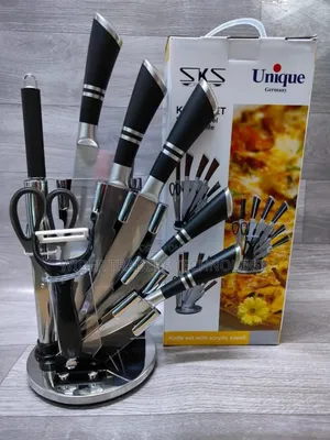 Unique Knive Set 9 Pcs