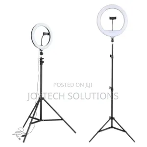 Ring Light Making Your Eyes and Face Glow