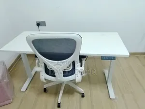 White Chair and Electric Table