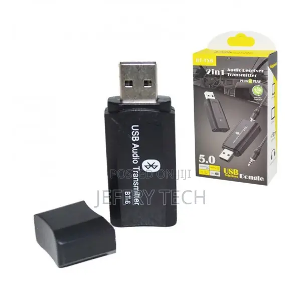 2-in-1 Bluetooth Audio Receiver and Transmitter Model Bt