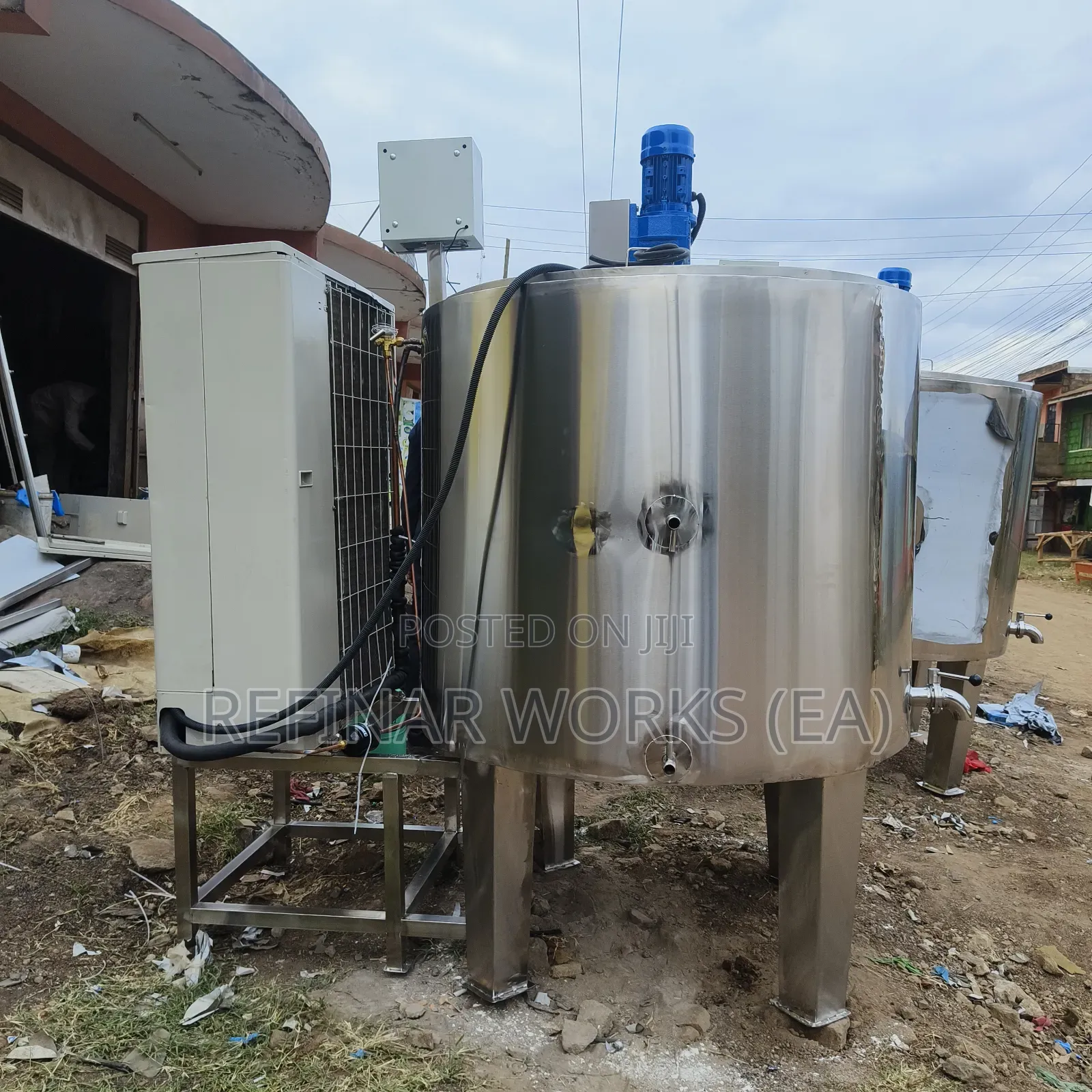 Heavy-Duty Pasteurizers for Dairy Factories