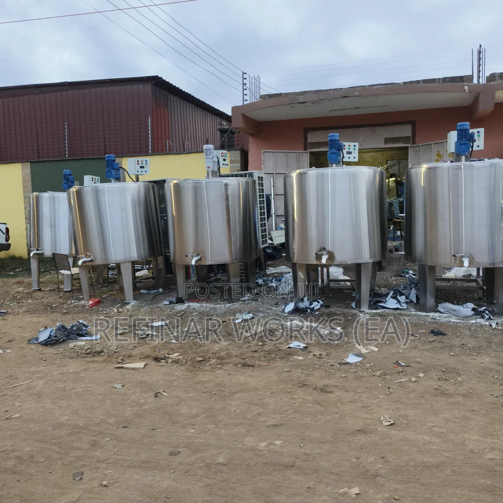 Heavy-Duty Pasteurizers for Dairy Factories
