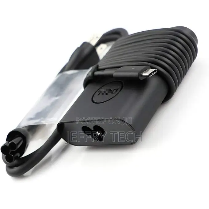 Dell Ac Adapter - Type C - 65w - Black