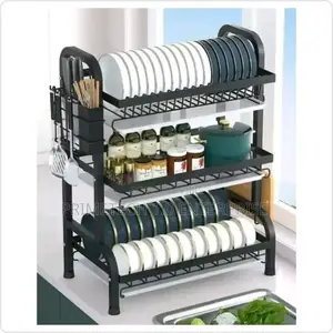 3 Layers Carbon Steel Dish Rack