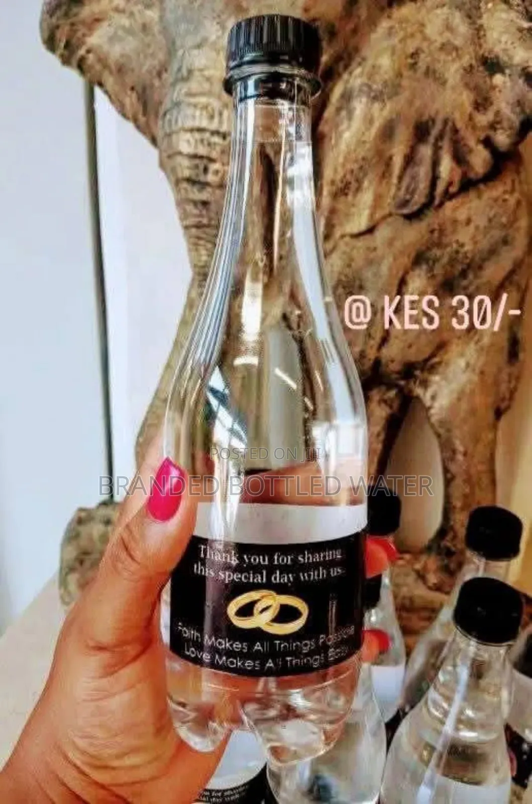 Customized Bottled Water for Wedding