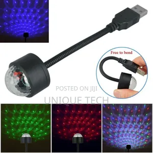 Usb Galaxy Projector Light – Car Room Decoration