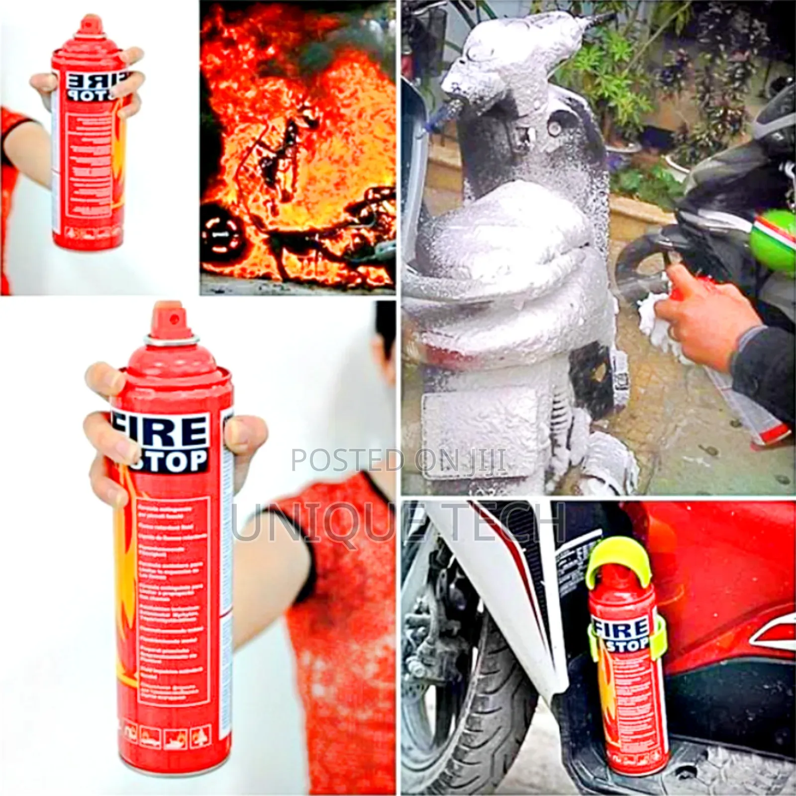 Instant Fire Extinguisher – 500ml Fire Stop /Extinguisher