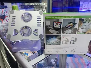 Heavy Duty Aluminum Laptop Stand With Fan