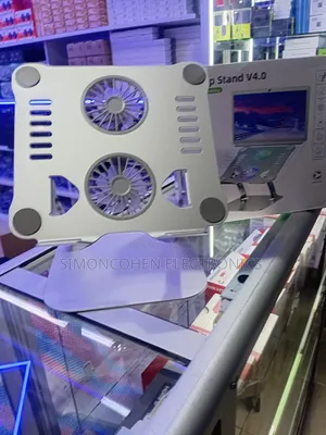 Heavy Duty Aluminum Laptop Stand With Fan