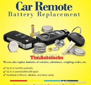 Car Remote Battery Replacement Services 