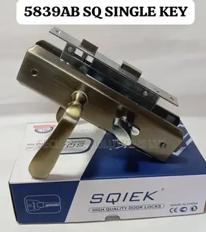 Sqiek 5839ab Sq Single Key Door Lock