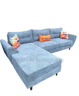 Chic Dark Grey L Sofa